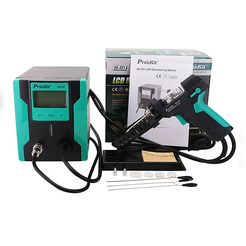 Pro'sKit SS 331H электрический пистолет для удаления припоя анти статические Высокая