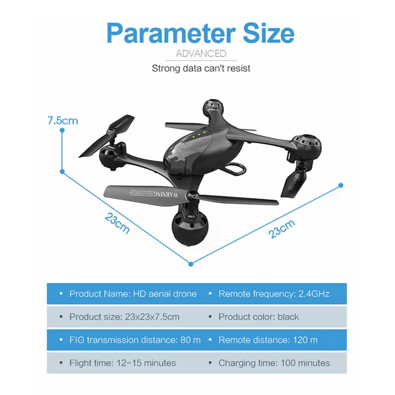 Квадрокоптер KF600 720 P/1080 P/4 K Wi Fi FPV двойная камера оптический поток
