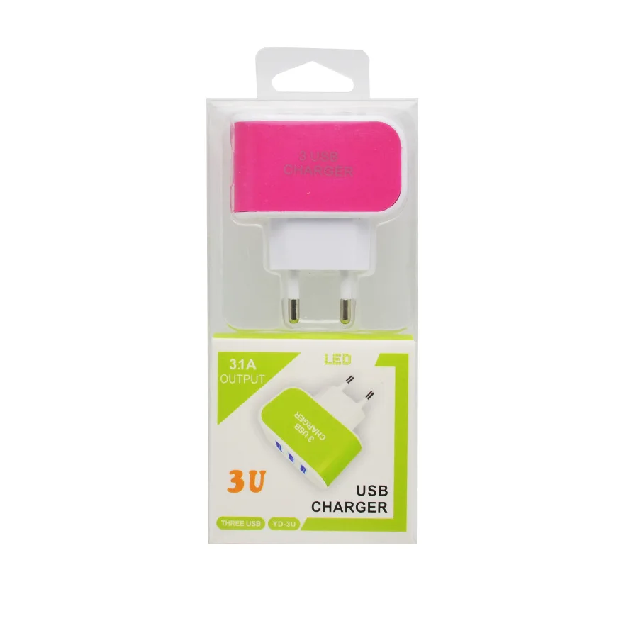 3 usb зарядное устройство для конфет, красивая вилка, Экономная розетка, семейная безопасная вилка, зарядное устройство для мобильного телефона, американский стандарт, США, ЕС, вилка