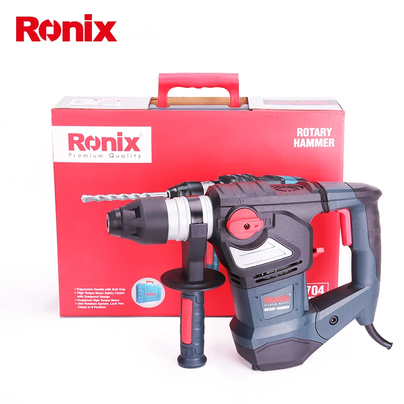 Ronix Новый дизайн китайские инструменты 36 мм вращающийся молоток 220 В 1600 Вт