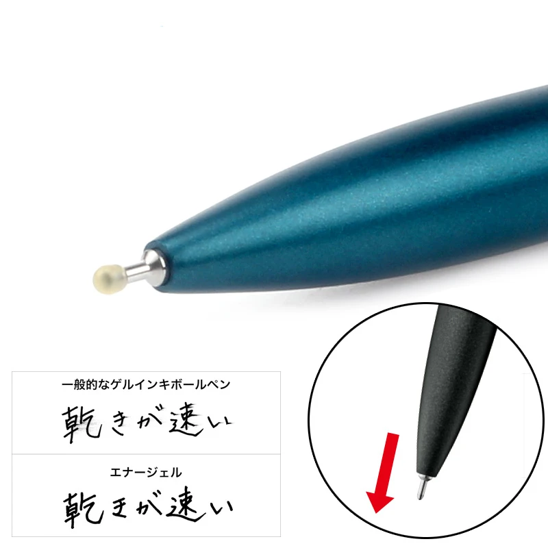 Ручка шариковая Pentel BLN2005 с гелевыми чернилами Быстросохнущий металлический