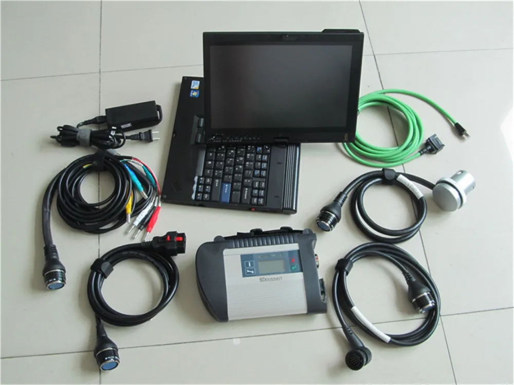 Mb star c4 2019 для bmw icom next с программным обеспечением 2в1 hdd 1 ТБ ноутбук thinkpad X200