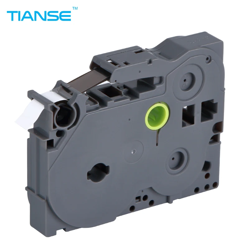 TIANSE 5 шт. TZe 221 9 мм черный на белом TZe221 TZ221 TZ лента для принтера Brother P touch label maker 3/8 &quotW