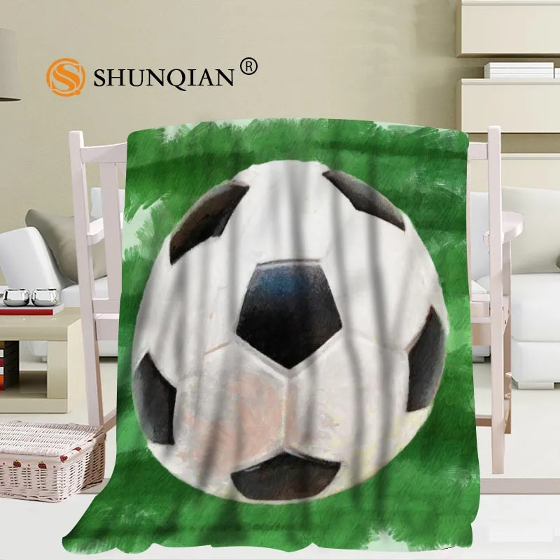 Blanket Горячая Распродажа, Футбольная на заказ, одеяло с шариками, Манта, Falafel, одеяло для дивана/кровати/самолета, постельное белье для путешествий, 56x80 дюймов, 50X60 дюймов, 40X50 дюймов - Цвет: Blanket