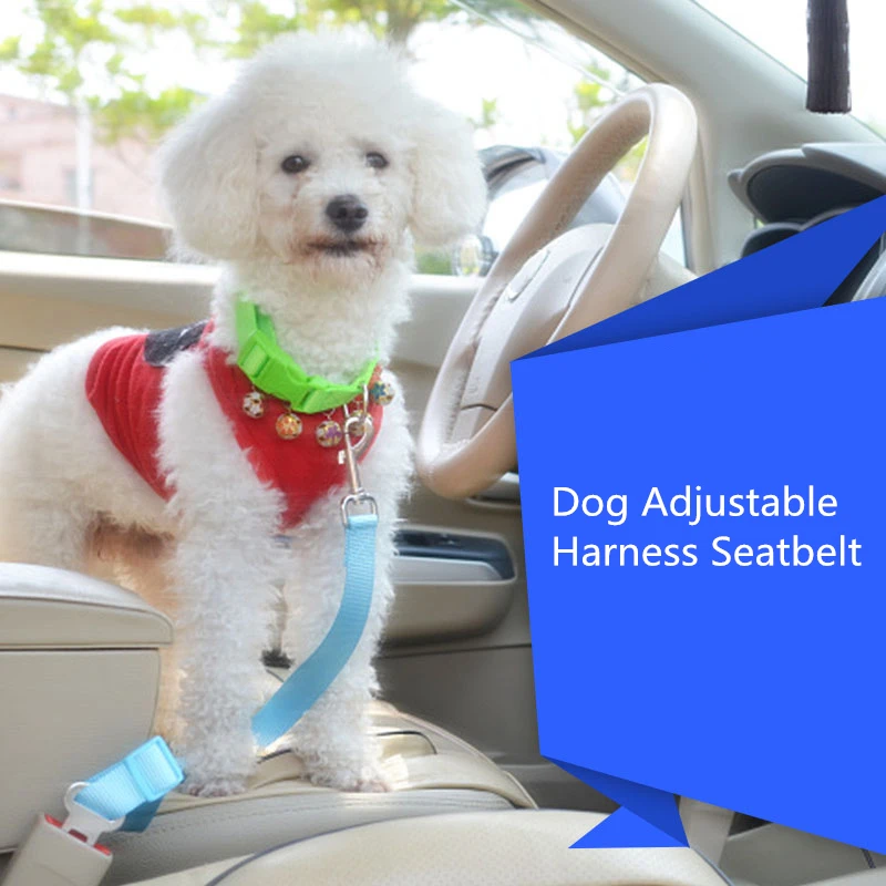 Автомобильный ремень безопасности для питомца собаки кошки регулируемый