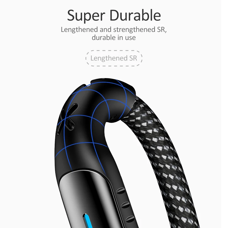 Usb кабель USAMS Type C 5А зарядный быстрый для Huawei P20 OPPO смарт зарядки USB Samsung Xiaomi|Кабели