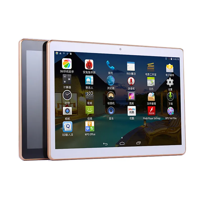 10 дюймов tablet 1280X800 ips 8 octa core 4 ГБ ОЗУ Встроенная память 128 3g mtk6592 телефон с SIM-картами
