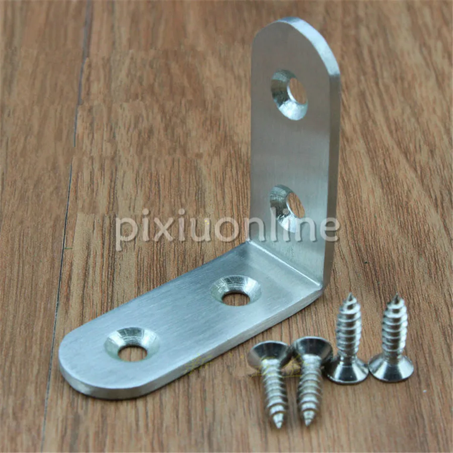 

2pcs DS278b L-shaped Rectangle Angle Stainless Steel Furniture Corner Braces DIY Model Making Sale at a Loss Brazil Spain