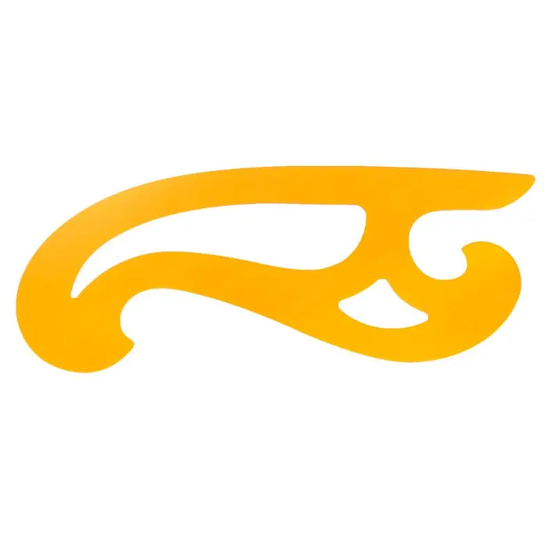 5 шт./компл. мульти дизайн рисунок линия Comma прямые французские кривые линейки