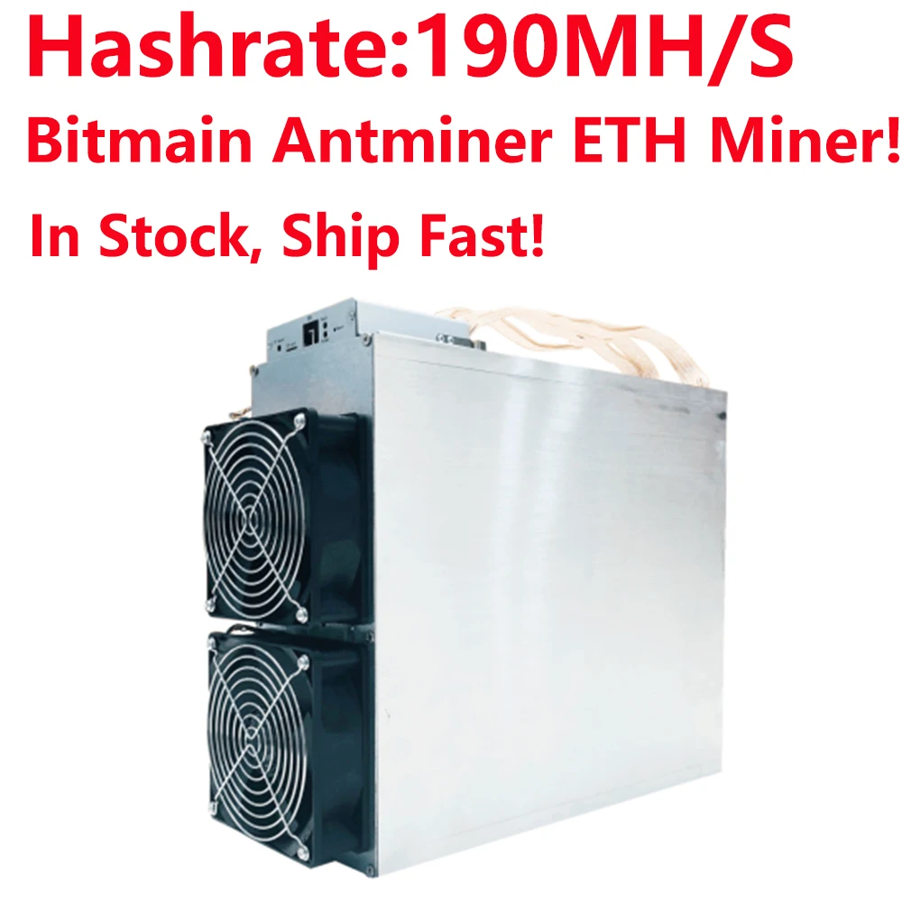 Майнер ETH в наличии! Оригинальный Майнинг Bitmain Antminer E3 Ethash Ethereum от bitmain power supply не
