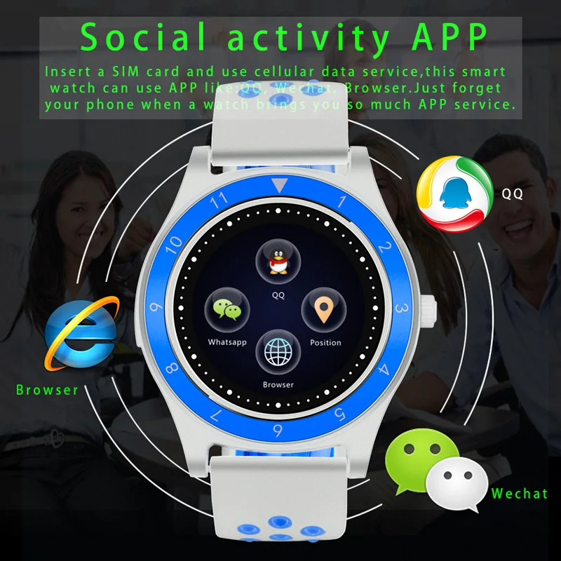 OGV R10 Bluetooth Смарт часы Поддержка sim-карты камера Шагомер Smartwatch для телефона Android PK