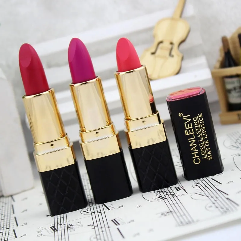 Минеральная бархат матовая Lipstics увлажняющий 9 Цвет Косметика Водонепроницаемый
