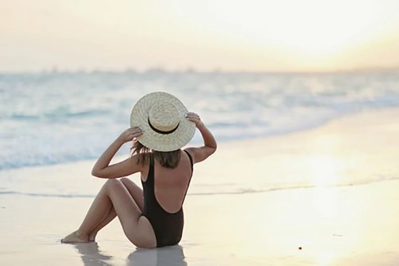 Одна деталь Купальник для женщин бикини Island Vibes Письмо печати Монокини стринги купальники для малышек Винтаж Trikini ванный комплект боди