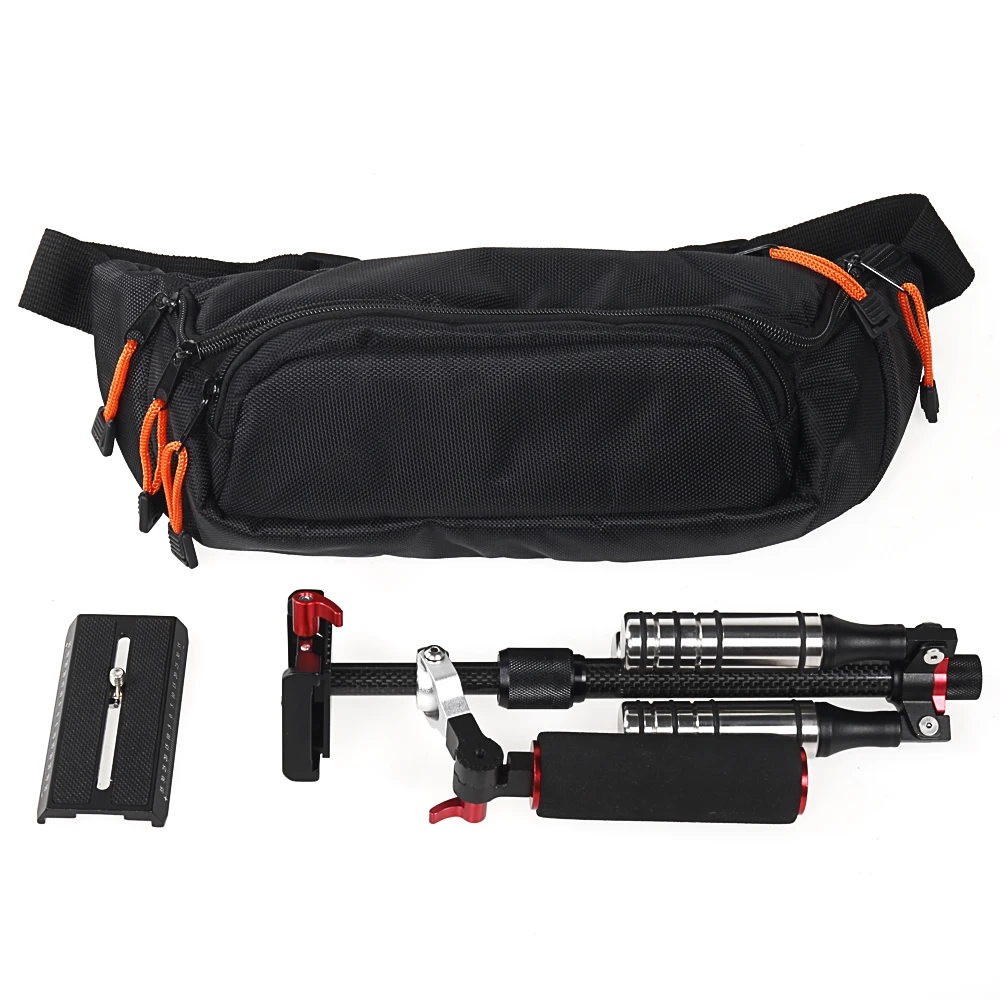 ASHANKS фотография Dslr Mini Steadycam Ручной Стабилизатор камеры стедикам из углеродного