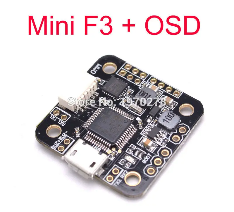 Полетный контроллер Mini F3 Flytower Встроенный OSD встроенный 5 в 1 А Выход BEC 25A 4 BLHeli ESC для