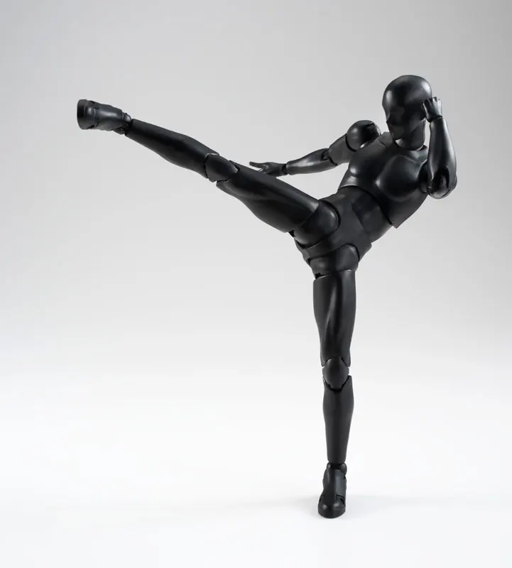 PrettyAngel подлинный бандаи тамаши натиски S. H. Figuts Body kun (Однотонный черный цвет Ver.)
