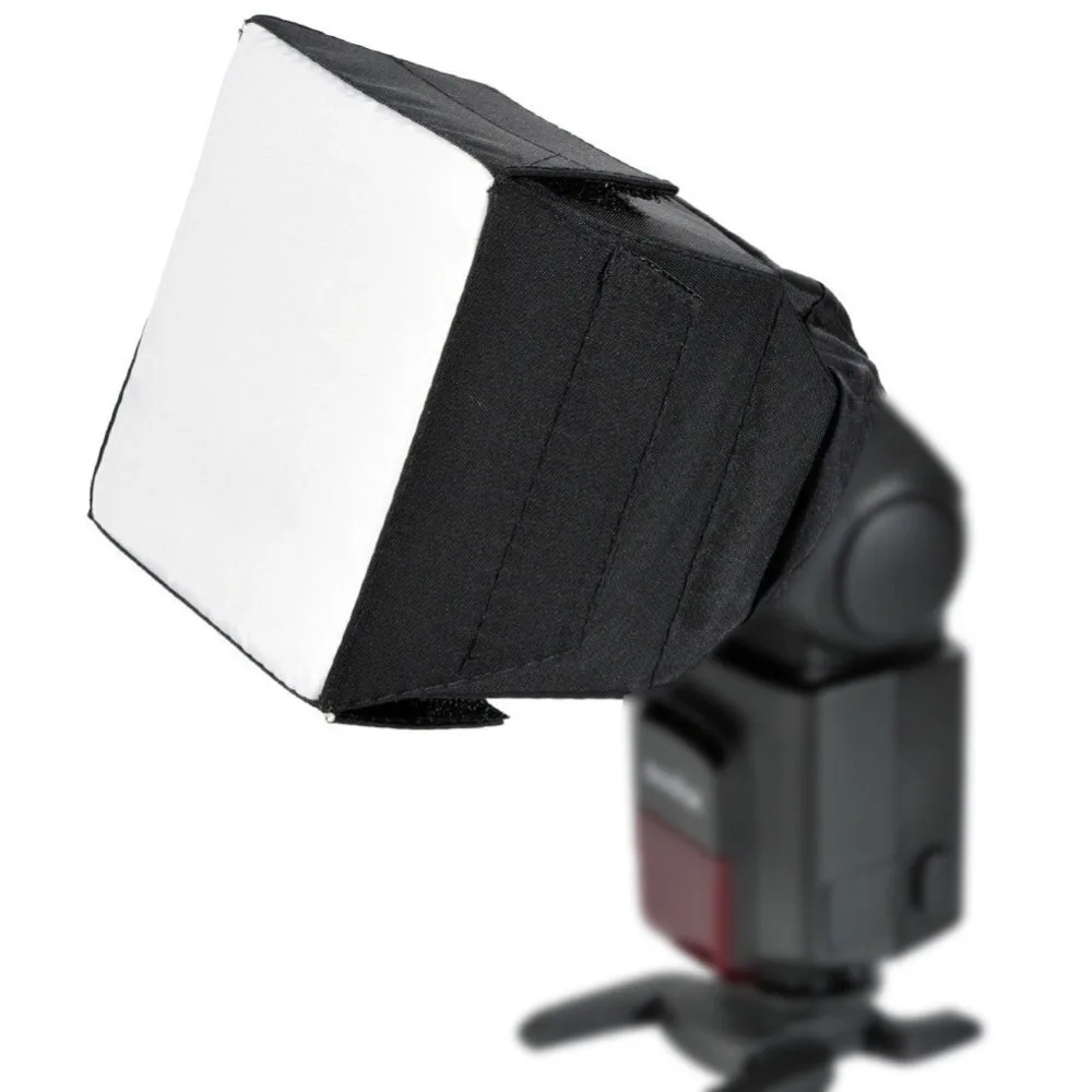 ECos Универсальный мини вспышка Softbox диффузор Портативный Камера #274711|Корпусы и