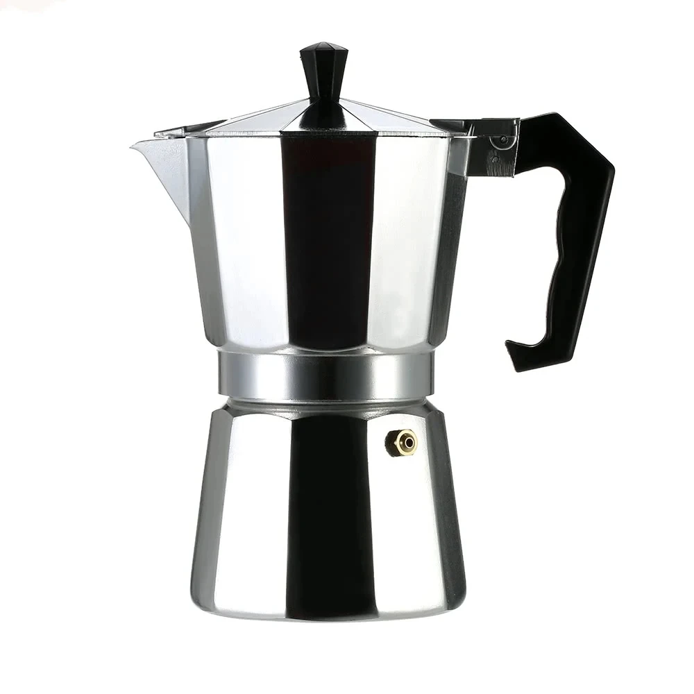 15% 3 чашки алюминиевая для эспрессо Percolator кофе плита чайник кофеварка гейзерная