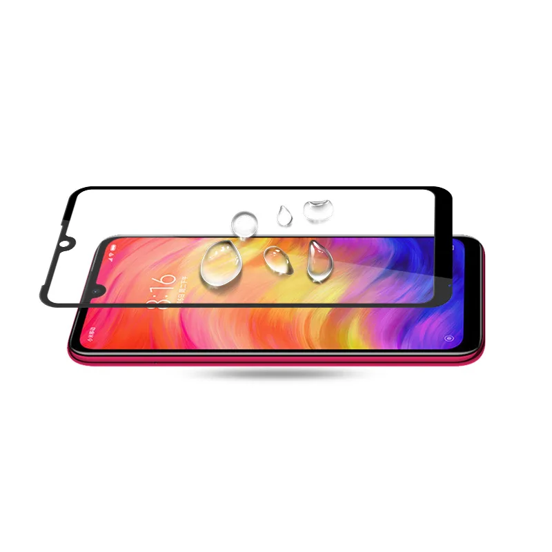 Защитное стекло для Xiaomi Redmi Note 7 Чехол закаленное 10 9s 9 Pro Max 8 8T 6 5 Note4X 4 чехол