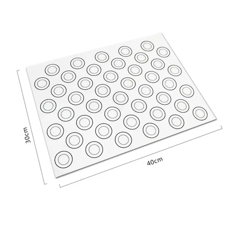 MOM'S HAND 40*30 см Платиновый силиконовый коврик для теста кондитерский лист выпечки
