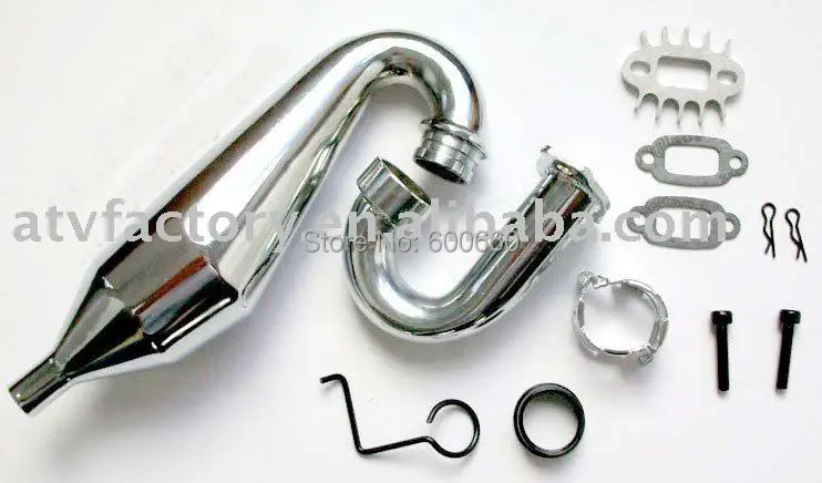 

baja 5b pipe exhaust for HPI KM Rovan rc car free shipping