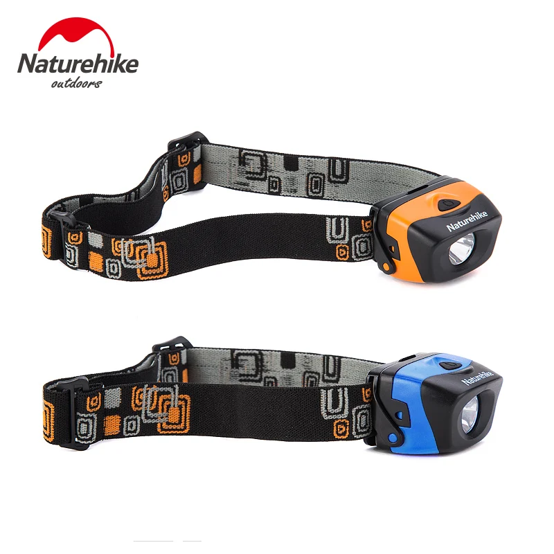 Налобный фонарь Naturehike IPX6 светодиодный водонепроницаемый портативный ABS | Спорт и