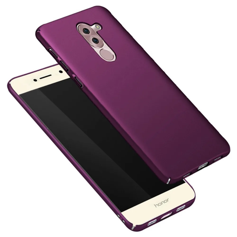 Роскошный чехол для Huawei Honor 6x 7a pro жесткий пластиковый матовый задняя крышка 360