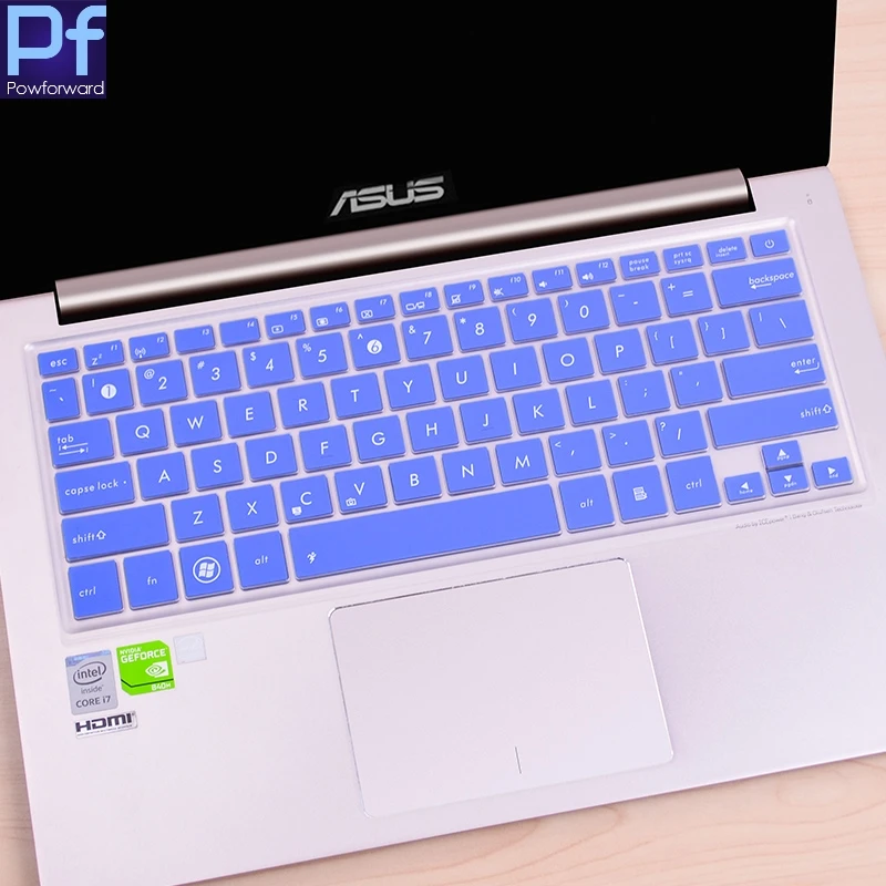 Силиконовая клавиатура защитная крышка для 13,3 дюймов ASUS ZenBook флип UX360CA UX360C UX360CA U310 UX310 UX330 UX330U UX330UA UX330C
