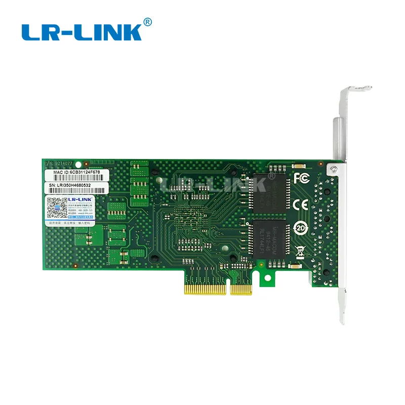 LR-LINK 9714HT гигабитная Ethernet-карта четырехпортовый RJ45 PCI-Express серверный адаптер