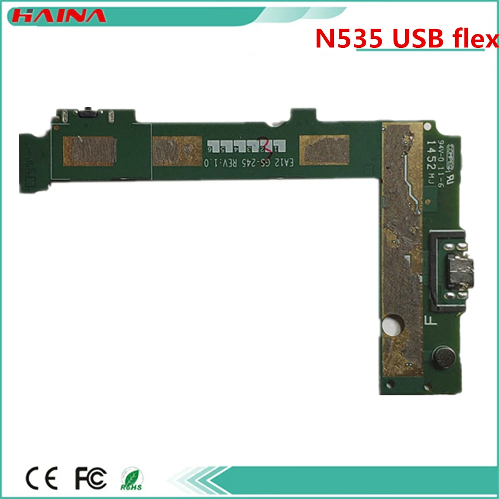 Новый зарядный порт док станция разъем плата для Nokia Microsoft Lumia 535 USB гибкий кабель