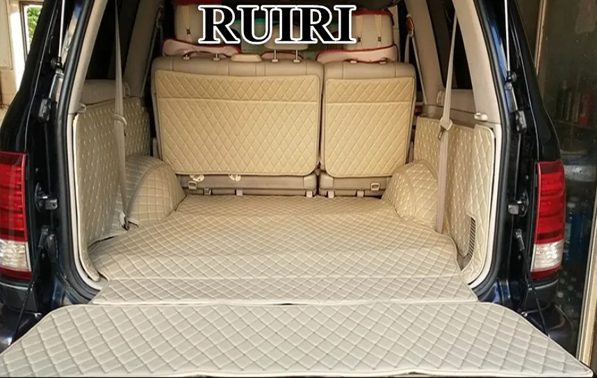 Хорошее качество! Полный Комплект ковриков для багажника автомобиля Toyota Land Cruiser