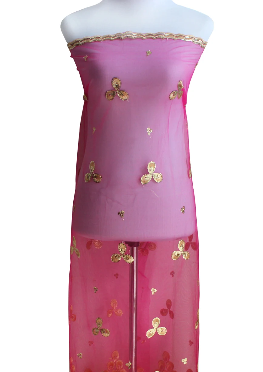 5 ярдов золотые блестки Африканское кружево Джордж свадебные ткани вышитая