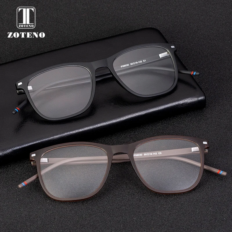 TR90 очки по рецепту мужские с заклепками фотохромные прогрессивные