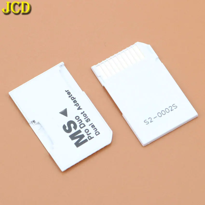 JCD 1 шт. новый двойной 2 слота Micro для SD SDHC TF карт памяти MS Card Pro Duo адаптер адаптера PSP