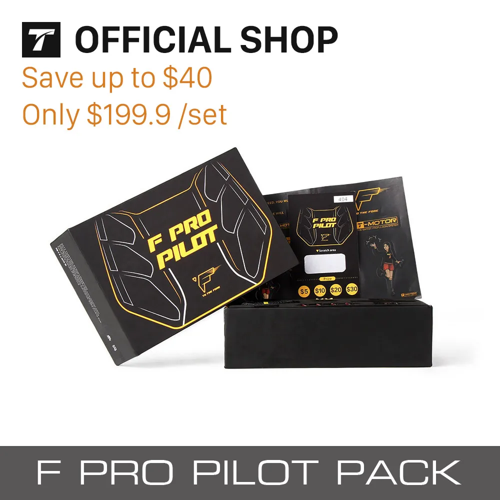 T MOTOR F pro pliot Pack 4 шт. F60 PRO III + 1 звонок F55A II 4IN1 ESC для FPV racing quad|Детали и аксессуары| |