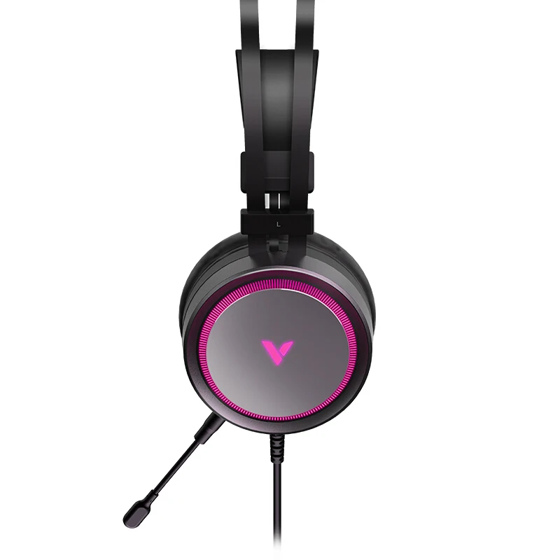 Rapoo VH530 игровая гарнитура с подсветкой проводной микрофон наушники головные