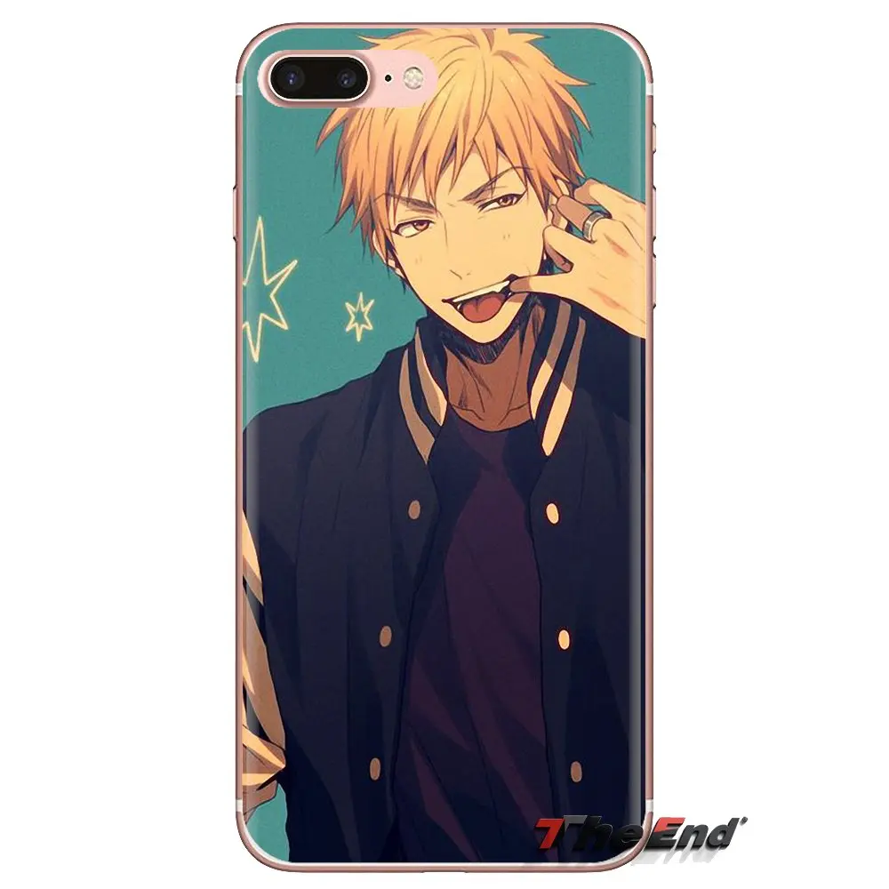 Силиконовый чехол для телефона Samsung Galaxy S3 S4 S5 Mini S6 S7 Edge S8 S9 S10 Plus Note 3 4 5 8 9 Kuroko no Basket Kise