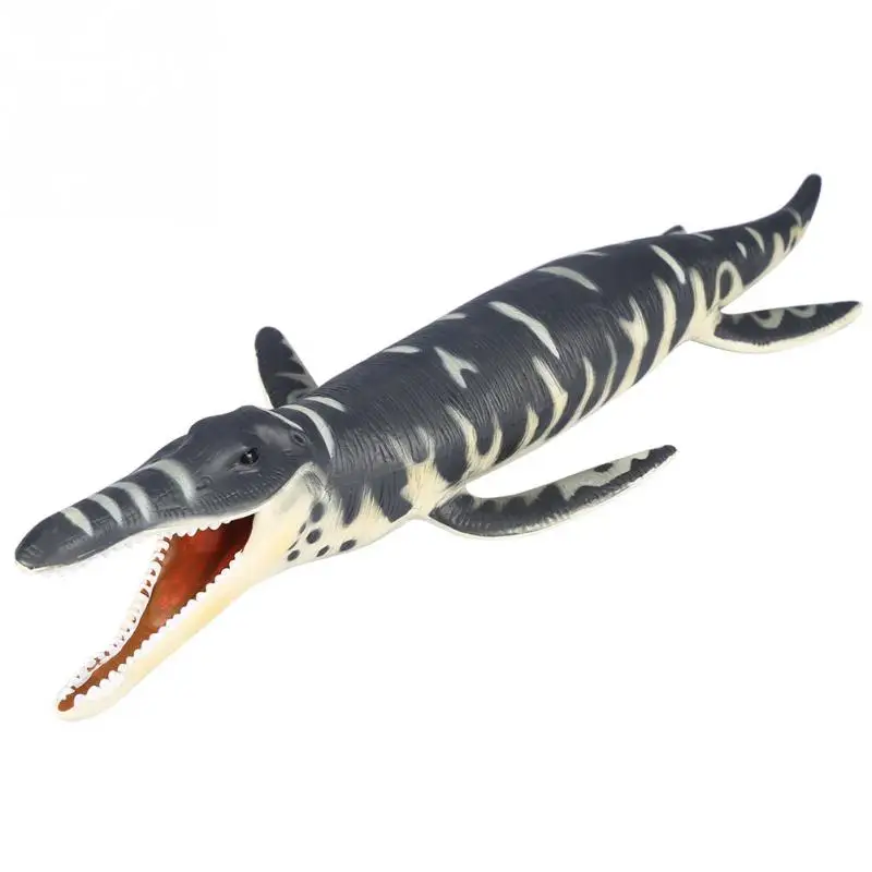L Liopleurodon Пластиковые динозавры модель игрушки прочный эмуляция Plesiosaur Liopleurodon Mosasaur Tylosaurus модель игрушки для детей обучающий инструмент - Цвет: L Liopleurodon