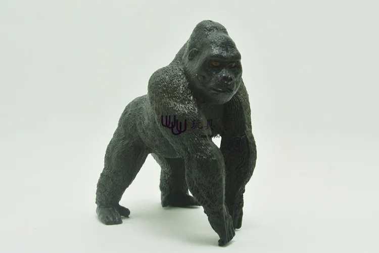 Горячие игрушки: King Kong Silverback gorilla (средний размер) Семейная упаковка моделирующая