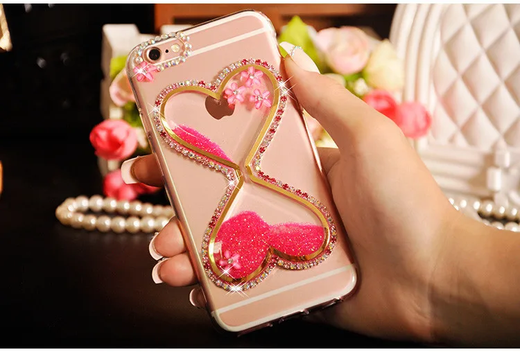 Чехол MarchCover на заказ для samsung galaxy A70 A50 A40 A30 A10 в форме сердца песочное стекло чехол