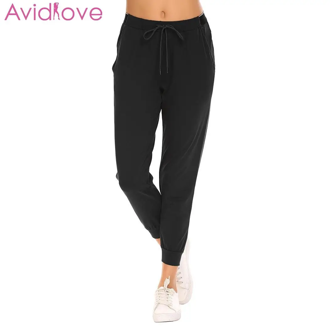 Женские пижамные штаны Avidlove хлопковые однотонные домашние брюки большого