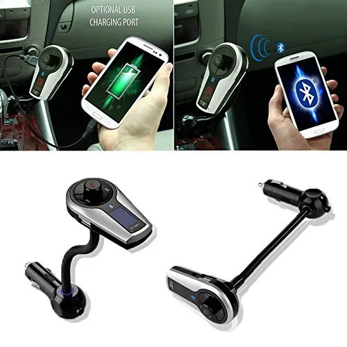 Беспроводной FM трансмиттер с Bluetooth автомобильный комплект MP3 музыкальный плеер