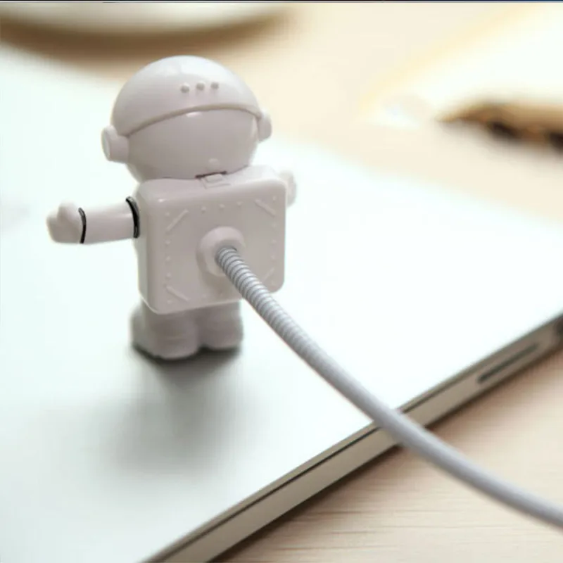Горячая Распродажа Новый креативный космонавт светодиодный гибкий USB свет для