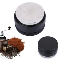 58mm mini adjustable espresso powder distributor thread base coffee tamper