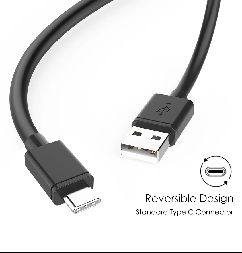 Кабель USB Type-C для быстрой зарядки шнур передачи данных Type-c Samsung S9 S8 Note 8 Xiaomi mi6 Huawei