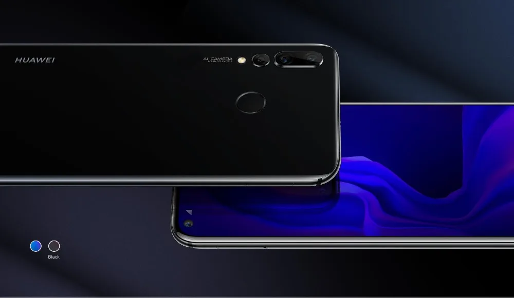 HUAWEI Nova 4 Смартфон Android 9,0 kirin 970 Octa Core отпечатков пальцев(FingerPrint ID AI Камера 6,4 дюйма 4* Камера s 3750 мА/ч, сотовый телефон