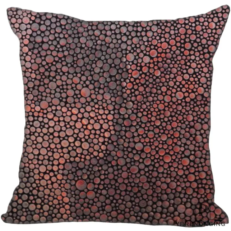 На Заказ Декоративная наволочка Yayoi Kusama квадратная на молнии наволочка лучший подарок 35X35,40x40,45x45 см(одна сторона) 180516-10