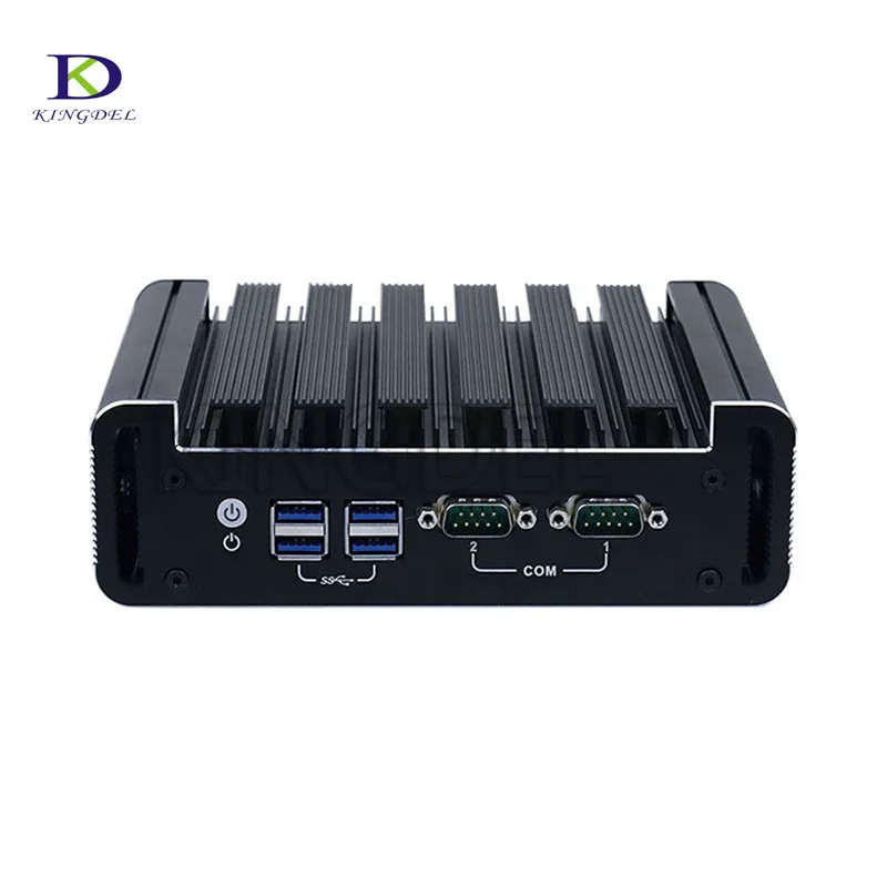 

Fanelss industrial mini pc intel core i3 6100u i5 6200u Nettop TV BOX Plus DP,HDMI, DC,,2*COM 2*LAN Win10 Computer