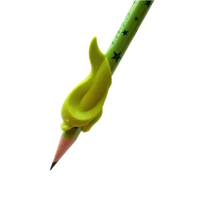 Силиконовые ручки карандаши в форме дельфина 20 шт. противоскользящие с петлями