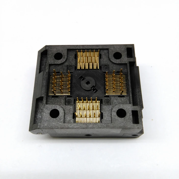 QFP64 TQFP64 LQFP64 сгорание в разъемном штырьке шаг 0 5 мм IC корпус Размер 10x10 фотовспышка